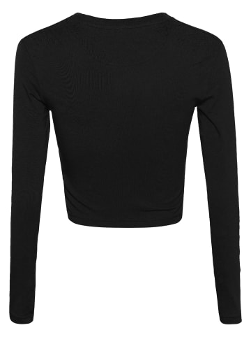 DEF Long Sleef in jet black