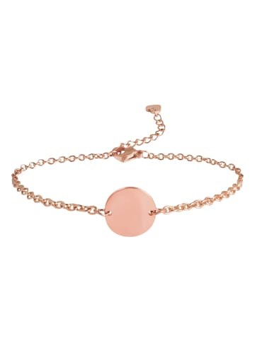 Adeliás Damen Armband aus Edelstahl 17 cm in gold