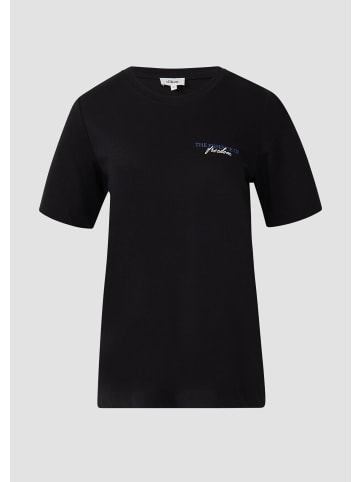 s.Oliver T-Shirt in 99D2_schwarz