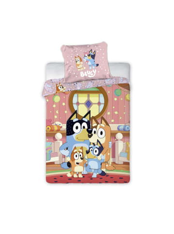 Bluey At Home Kinderbettwäsche Kinderzimmer