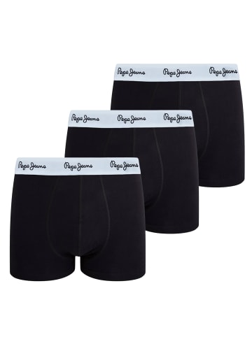 Pepe Jeans Boxershort 3er Pack in Schwarz