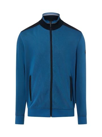 Bugatti Sweatjacke in blau schwarz - 0003
