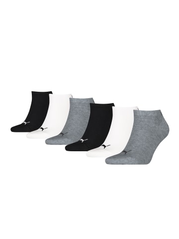 Puma Socken PUMA UNISEX SNEAKER PLAIN 6P in 803 - grey/white/black
