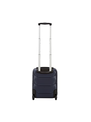 Wittchen Kabinenkoffer Travel Kollektion (H) 42 x (B) 32 x (T) 25 cm in Dunkelblau