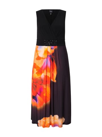 Ulla Popken Midikleid in schwarz