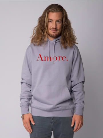 wat? Apparel Sweatshirt Amore in Lavender