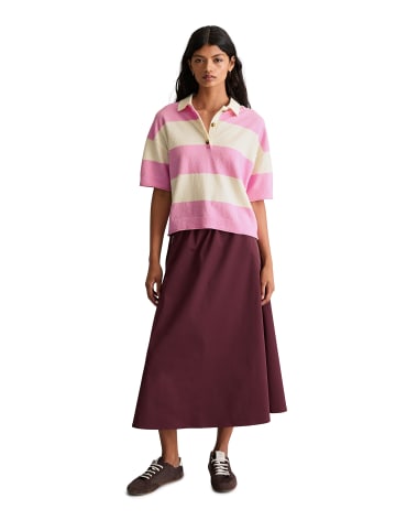 Marc O'Polo DENIM Strick-Poloshirt regular in Light Pink