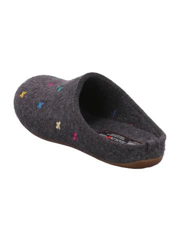 HAFLINGER Hausschuhe in Schwarz