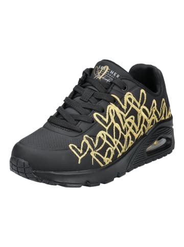 Skechers Sneaker in Schwarz Kombi