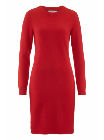 Hessnatur Strickkleid Mini Regular in rot