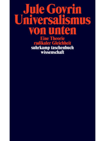 Suhrkamp Buch - Universalismus von unten