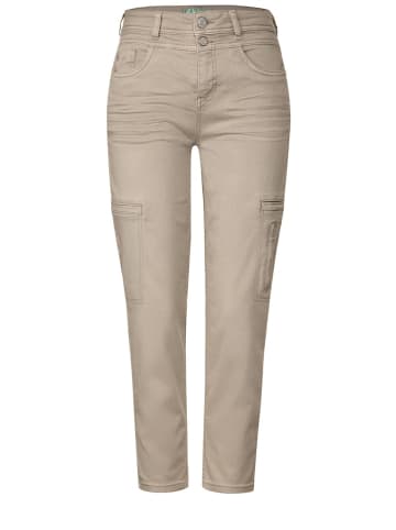 Street One Casual Fit Cargojeans in Beige