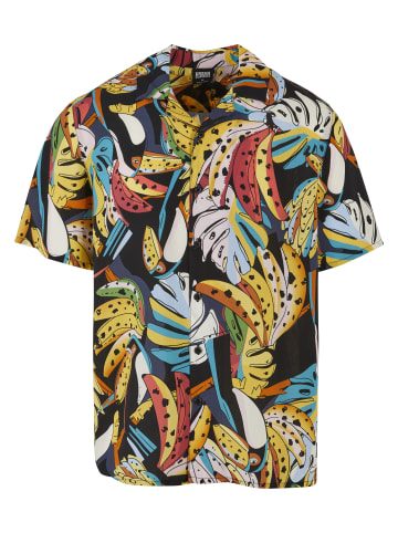 Urban Classics Urban Classics Herren Viscose AOP Resort Shirt in toucans