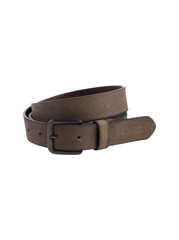 Camel Active Gürtel aus reinem Leder in Dunkelbraun