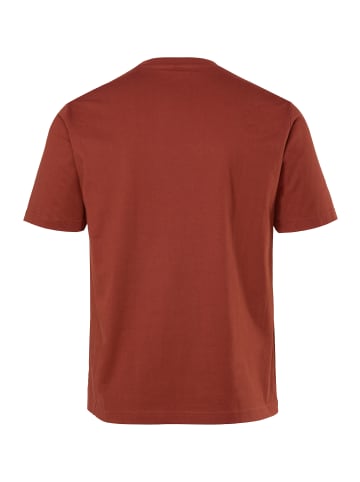 JP1880 Kurzarm T-Shirt in rostbraun