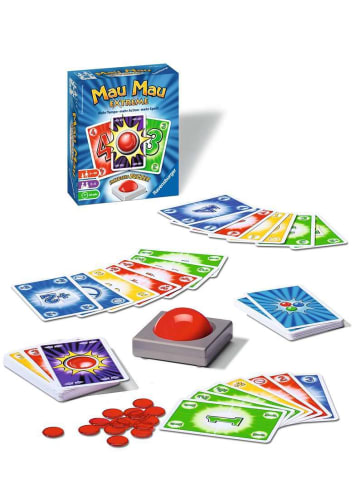 Ravensburger Kartenspiel Mau Mau Extreme - Kartenspiel ab 6 Jahre 6-99 Jahre in bunt