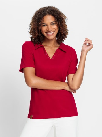 WITT WEIDEN Poloshirt in rot