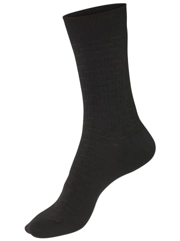 H.I.S Businesssocken in 2x schwarz, 1x grün, 1x jeans, 1x beige