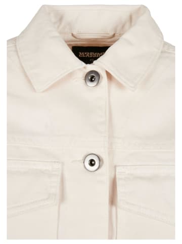 Urban Classics Urban Classics Damen Ladies Oversized Shirt Jacket in whitesand