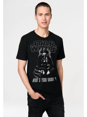 Logoshirt T-Shirt Star Wars - Who's Your Daddy in schwarz