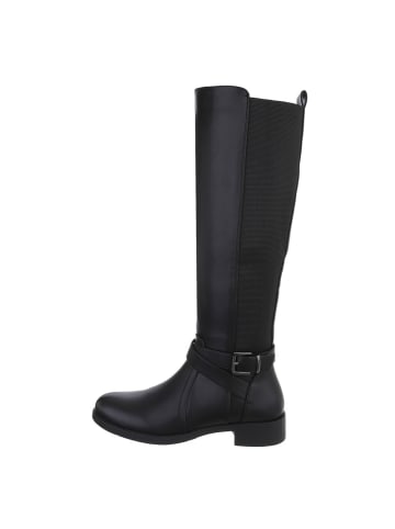 Ital-Design Stiefel in Schwarz