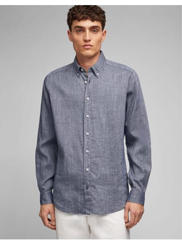 HECHTER PARIS Hemd in midnight blue