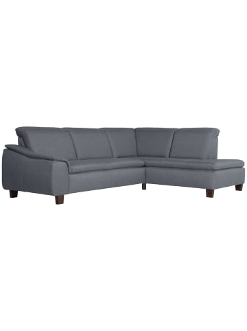 58 aufm Kessel ECKSOFA mit Ottomane rechts Kaylil Flachgewebe denim