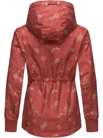 ragwear Übergangsjacke Danka Leaves in Rose22