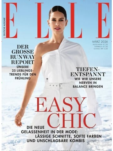 Hubert Burda Media 12 x ELLE Zeitschrift (Gutschein für Jahres Abo)