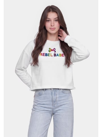 myMo Women Sweatshirt in White