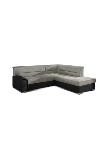 MF Design Bergamo Recamiere Rechts in Grau -  (L) 214 x (B) 247 x (H) 83 cm