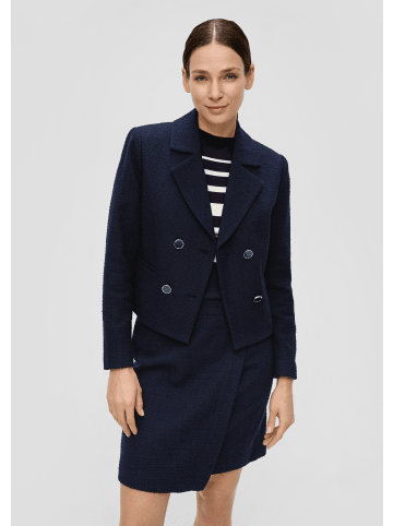 s.Oliver BLACK LABEL Indoor-Blazer langarm in Blau