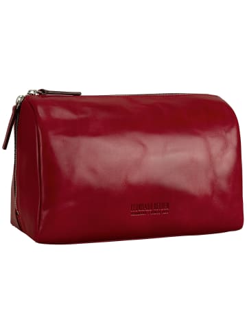 Leonhard Heyden Cambridge Kulturbeutel Leder 26 cm rot