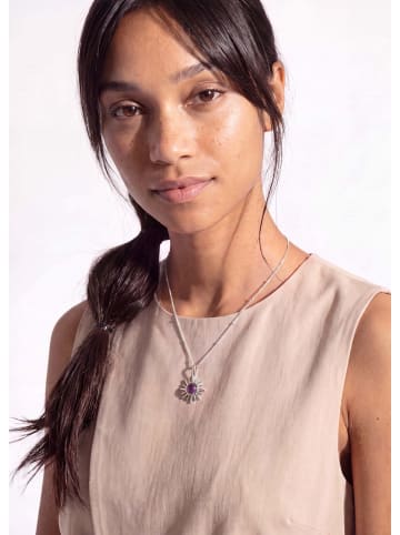 PURELEI Kette Sun Amethyst Silber