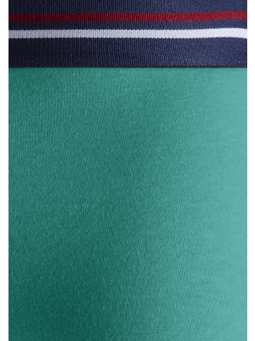 H.I.S Boxershorts in grün, lime, blau, rot, schwarz