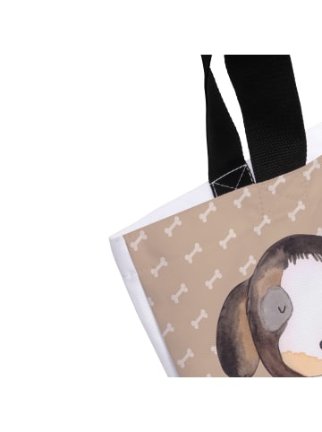 Mr. & Mrs. Panda Strandtasche Hund Entspannen mit Spruch in Hundeglück