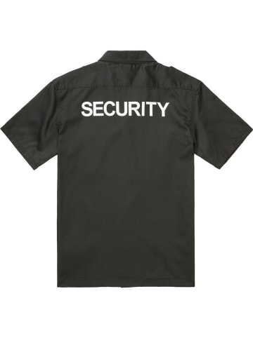 Brandit Longsleeve "Security Us Shirt Short Sleeve" in Schwarz