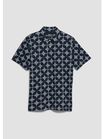 s.Oliver Polo-Shirt in 59A7_navy