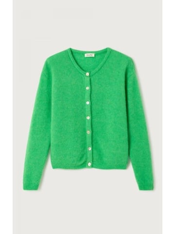 American Vintage Gilet Court ML Col Rond in Jardin Chine