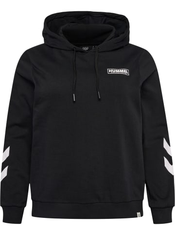 Hummel Hoodie Hmllegacy Regular Hoodie Plus in BLACK