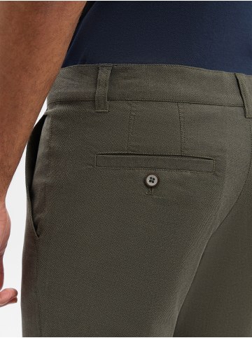 Finshley & Harding Chino Dylan in oliv - 0002