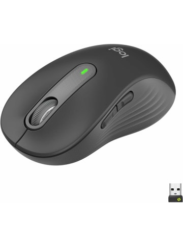 Logitech Signature M650 L for Business kabellose Maus, für große Hände in Schwarz