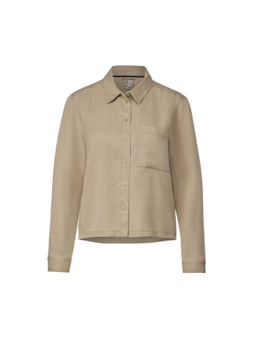 Street One Langarmbluse in cool ivory