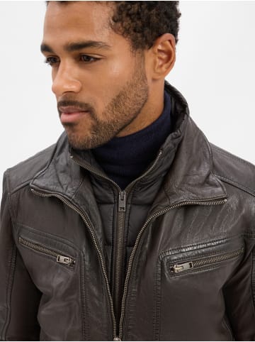 Finshley & Harding Lederjacke in mocca