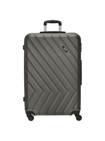 PAKLITE Quick - 4-Rollen-Trolley L 74 cm in grau/anthrazit