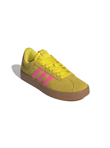 adidas Sneaker Vl Court 3.0 in yellow/lucid pink/gold met.