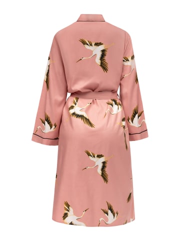 Cyberjammies Bonnie Long Dressing Gown Nachtwäsche in pitaya