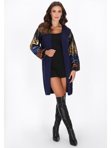 faina Women Cardigan in navy