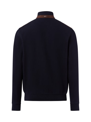 Bugatti Sweatjacke in beige marine - 0003