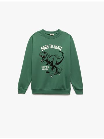 KOTON SWEATSHIRTS in Grün